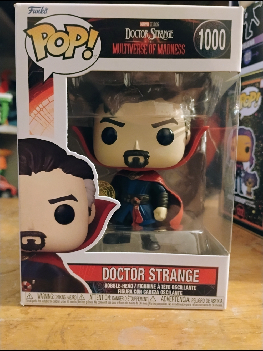Funko Pop! Collectible Doctor Strange - Red & Blue with Black Accents NWT